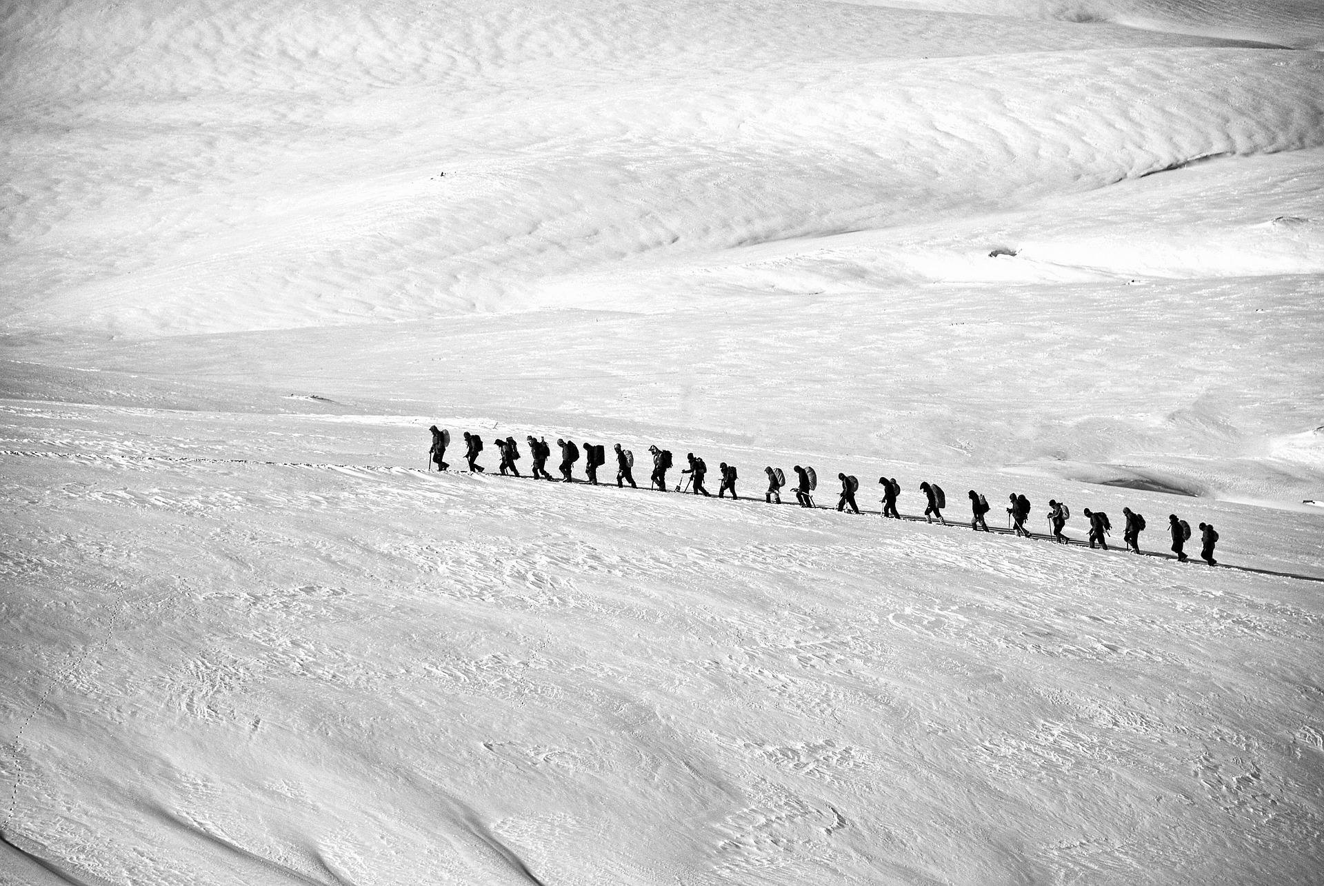 Winter Snow Trek